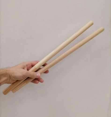 Палка гимнастическая деревянная 0,45 м d 20 мм 995431 Палка гимнастическая деревянная 0,45 м d 20 мм 995431