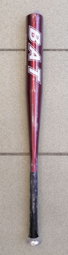 Бита бейсбольная алюминиевая 25" 63 см красная Bat 03161