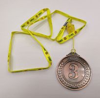 Медаль 45 мм бронза
