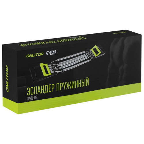 Эспандер 5 пружин 2 в 1 пружины 35 см (общая длина 66 см) 36015 358690 фото 5
