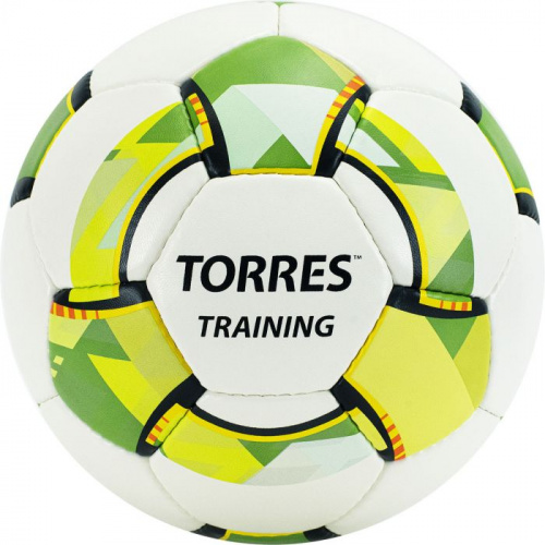 Мяч футбольный №5 Torres Training бело-зеленый F320055 12418