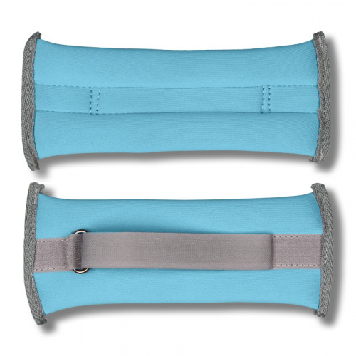 Утяжелители 0,3 кг х 2 неопрен голубой SM-258 Indigo 26094