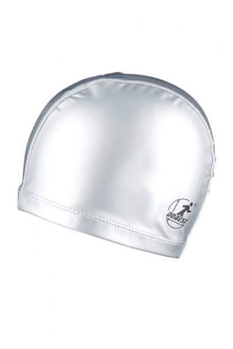 Шапочка для плавания PU Coated Dobest PU10 серебро