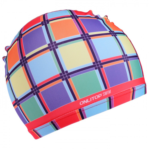 Шапочка для плавания детская Lyc Мозайка 4135188 фото 2