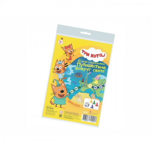 Игра-ходилка "Путешествие вокруг света" Три кота 08007/3857997