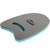 Доска для плавания Larsen AquaFitness 43х31х3,5 см YP-07 треугольная графит-бирюз 359137