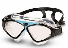 Очки для плавания детские (маска) Indigo Aprion черно-голубой 9210-7 02365