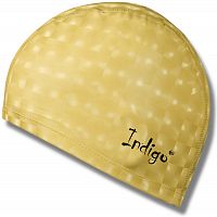 Шапочка для плавания детская PU Coated 3D желтый IN047