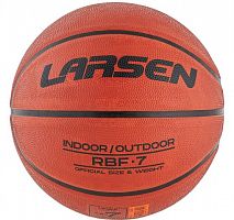 Мяч баскетбольный №7 резина Larsen RBF-7 354573