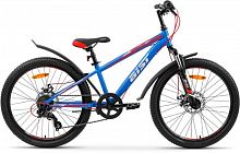 Велосипед AIST Rocky Junior 1.1 24" синий 996343
