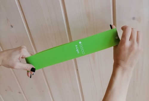 Эспандер-кольцо (лента) замкнутое 5 см зеленый 5 кг IN260 02634-5 996977