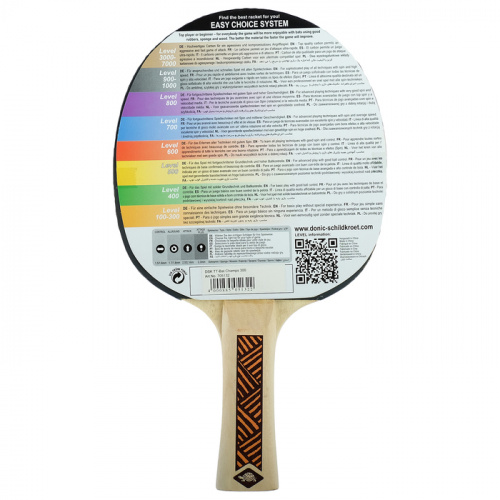 Ракетка для пинг-понга 3* Donic Champs 300 4243538 фото 3 Ракетка для пинг-понга 3* Donic Champs 300 4243538 фото 3