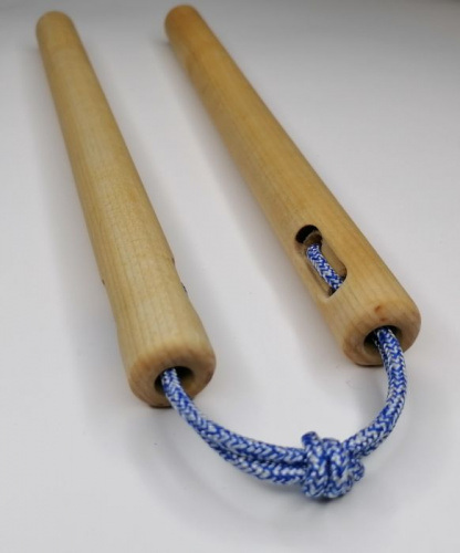 Макет нунчаки тренировочные (для фристайла) 30 см береза 997733 фото 3 Макет нунчаки тренировочные (для фристайла) 30 см береза 997733 фото 3