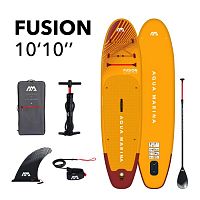 Доска SUP надувная Aqua Marina FUSION 10'10" однослойная 996341