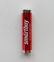 Батарейка AAA 1 шт LR03 Smartbuy красная 4шт/уп 13252