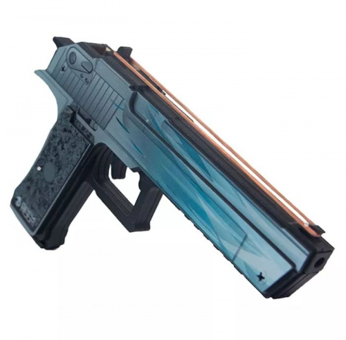 Макет Пистолета с длинным стволом Desert Eagle Стекло дракона Dragon Glass (съемная обойма) 00218 