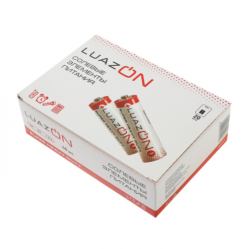 Батарейка AA 2 шт R6 Luazon 3005542 фото 4
