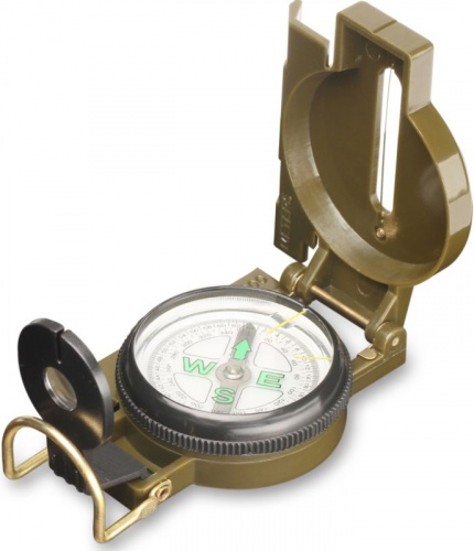 Компас DC45-2D инженерный 7,5*5 см хаки 14729