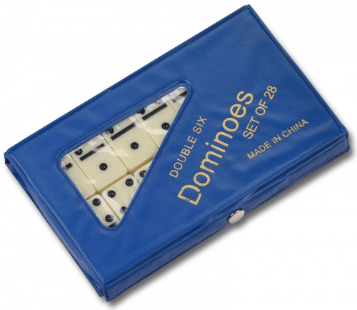 Домино кость 2,3х4,7 см упаковка 10х18 см 09044 00559 фото 2