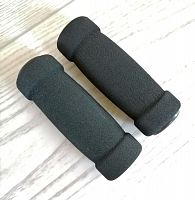 Ручка (грипсы) для руля самоката (велосипеда) 2 шт 90 мм черный 17719