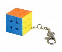 Брелок Кубик Рубика 3х3 (3х3х3 см) MoFangJiaoshi Keychain 998723