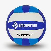 Мяч волейбольный Ingame Start бело-сине-голубой 995568