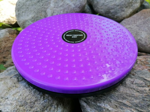 Диск Здоровье пластик 25 см фиолетовый 996199 фото 2