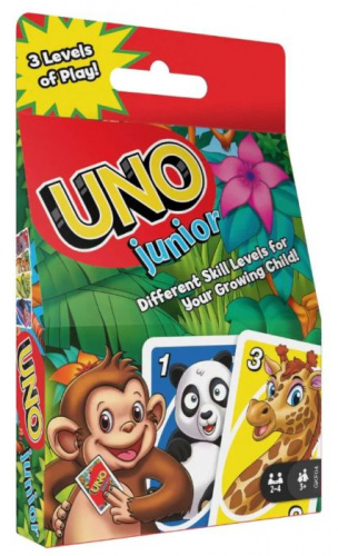Игра настольная "UNO" Уно для детей Junior 3+ 02701