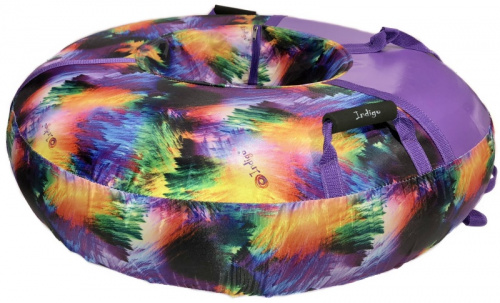 Ватрушка 60 см Северное сияние фиолетовый/розовый SM-251 24219 фото 3 Ватрушка 60 см Северное сияние фиолетовый/розовый SM-251 24219 фото 3