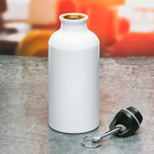 Бутылка для воды 400 мл "Я люблю тебя" металл 3601494 фото 4