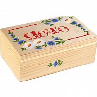 Лото в шкатулке роспись "Ромашки белые" 997718