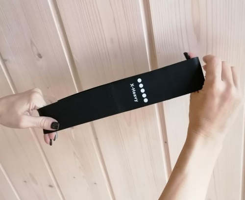 Эспандер-кольцо (лента) замкнутое 5 см черный 25 кг IN260 02634-1 996979