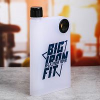 Бутылка для воды 350 мл Big Iron Fit Плоская 3853958