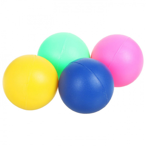 Мячик для бадминтона 4 шт Цветной малый 440932
