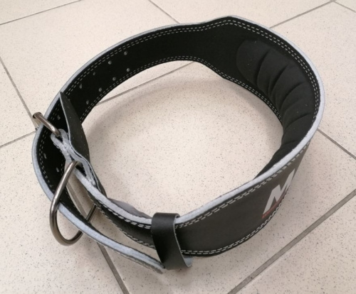 Пояс т/а 10 см S Lether Belt MFB245 черный MadMax фото 2