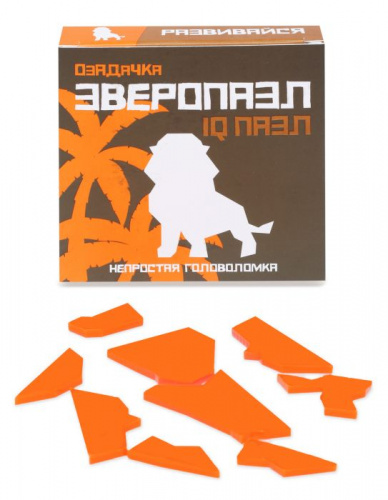 Головоломка Пазл (IQ-пазл) Озадачка "Лев" 997237