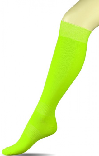 Гетры футбольные 35-37 салатовый неон Спорт-2 00678