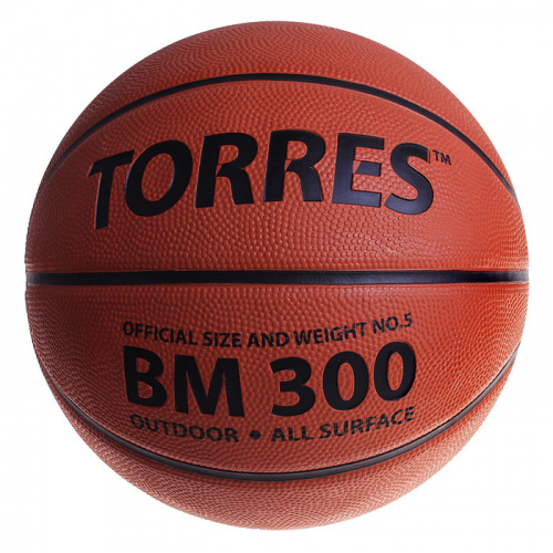 Мяч баскетбольный №5 Torres BM-300 569171 фото 2
