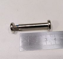 Запчасть для самоката ось с болтом 3,3 см Д-128 32252