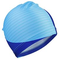 Шапочка для плавания Lycra сине-голубая 3589392
