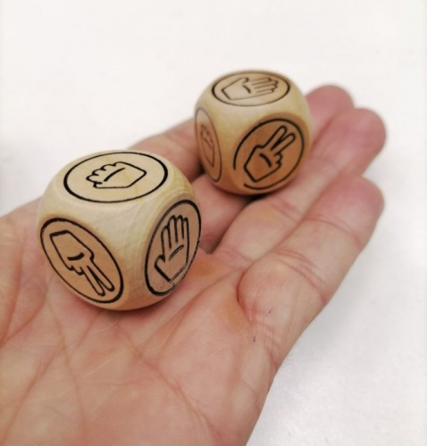 Зары (кубики игральные) 2,5х2,5 см нейрокубик дерево 995806 фото 3 Зары (кубики игральные) 2,5х2,5 см нейрокубик дерево 995806 фото 3