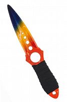 Макет ножа Скелетный нож V2 Мраморный градиент CS GO 0272 998460