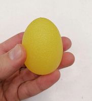 Эспандер кистевой шар (яйцо) нагрузка 15 кг желтый 995551