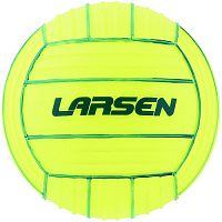 Мяч ПВХ 22 см Larsen PVC Волейбол лайм-синий 358431