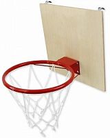Кольцо баскетбольное со щитом навесное/настенное №3 d-31,5 см 998649