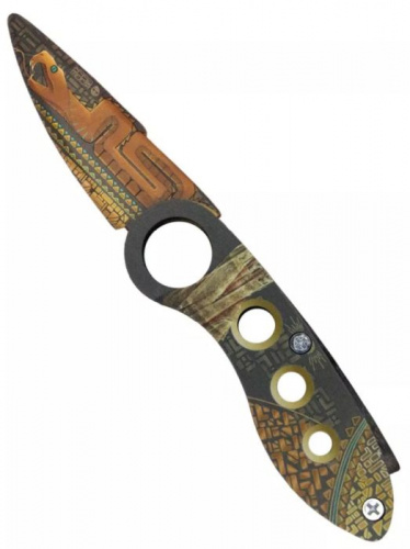 Макет ножа "Нож выкидной" Охотник за сокровищами Treasure hunter Standoff 00478