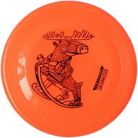 Диск Фрисби 21 см Aerocker Lite Олень оранжевый 996224