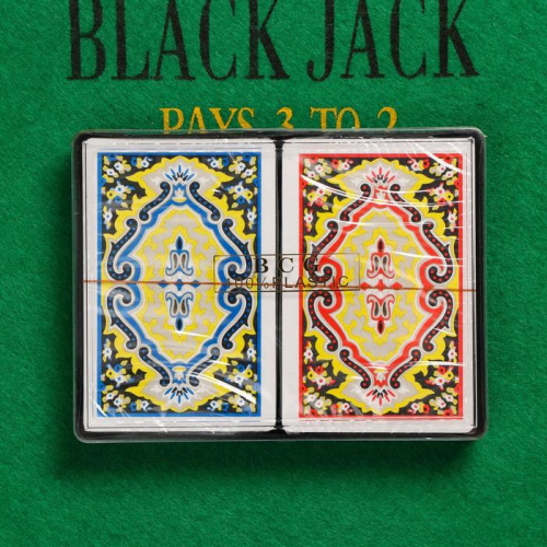 Карты 54 шт пластик 25 мкр 2 колоды BCG Deluxe 5134952 фото 2