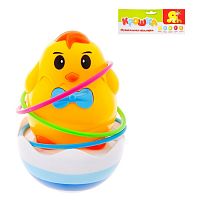 Игра Кольцеброс-неваляшка Цыпленок со звуком 727529