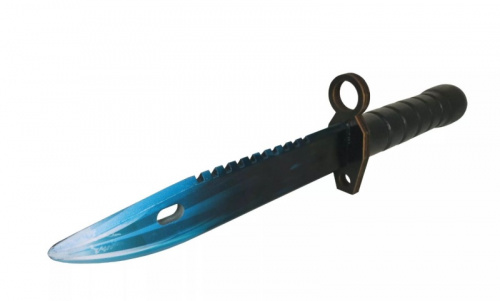 Макет ножа Штык-нож фанера М9 V2 6 мм Стекло дракона Dragon glass Standoff 0166 998512